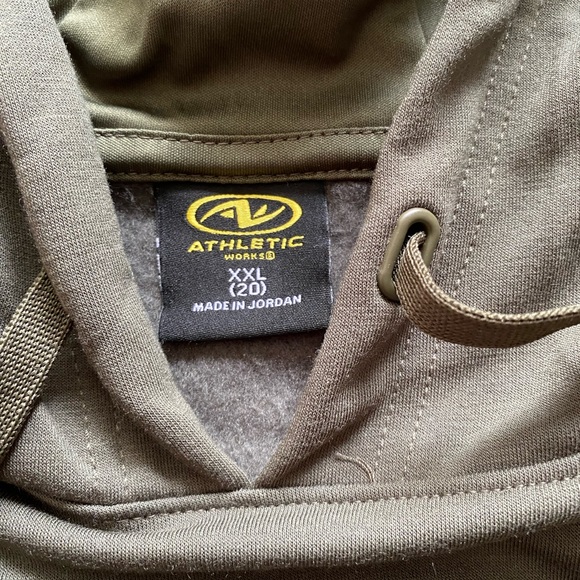 Dark Green Plus Size Pull Over Hoodie Women’s XXL 2X Like New - Picture 4 of 5